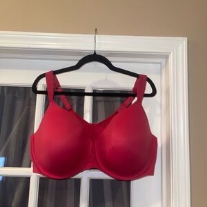 Ambrielle reddish pink bra woman’s size 46F 46DDD lightly lined full coverage